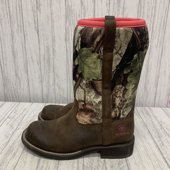 Womens Size 9.5 Ariat Fat baby All Western Boots EUC - Picture 3 of 8